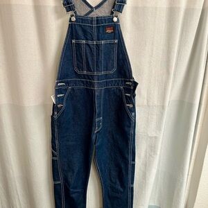 Levi's Classic Blue Denim Overalls